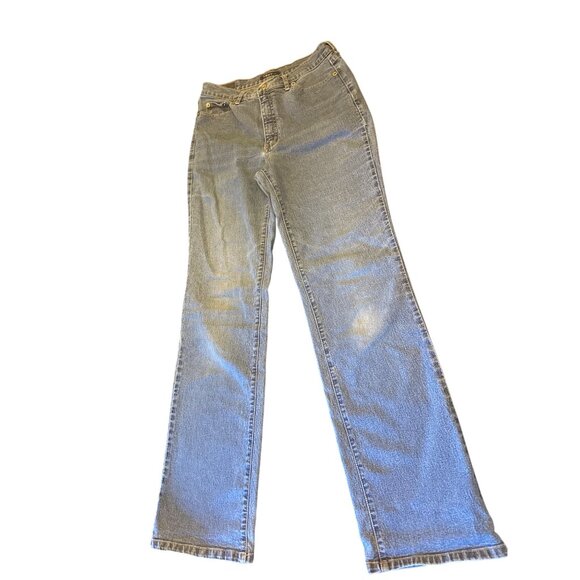 Test Womens Medium Blue Straight Leg Jeans - Picture 1 of 5